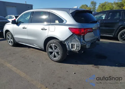 2018 Acura Mdx from USA, damaged, VIN 5J8YD4H38JL023654
